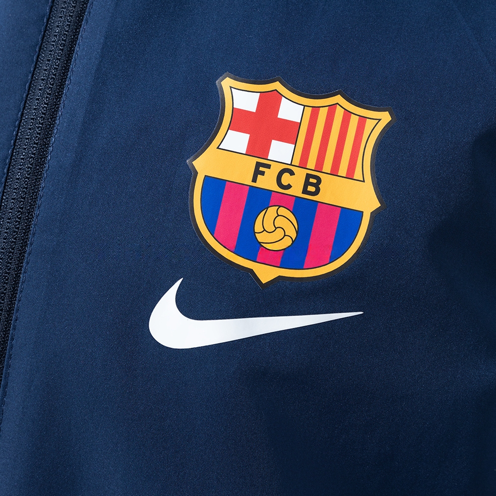 Barcelona Reversible Jacket Windbreaker - Red & Navy S-XXL - Image 4