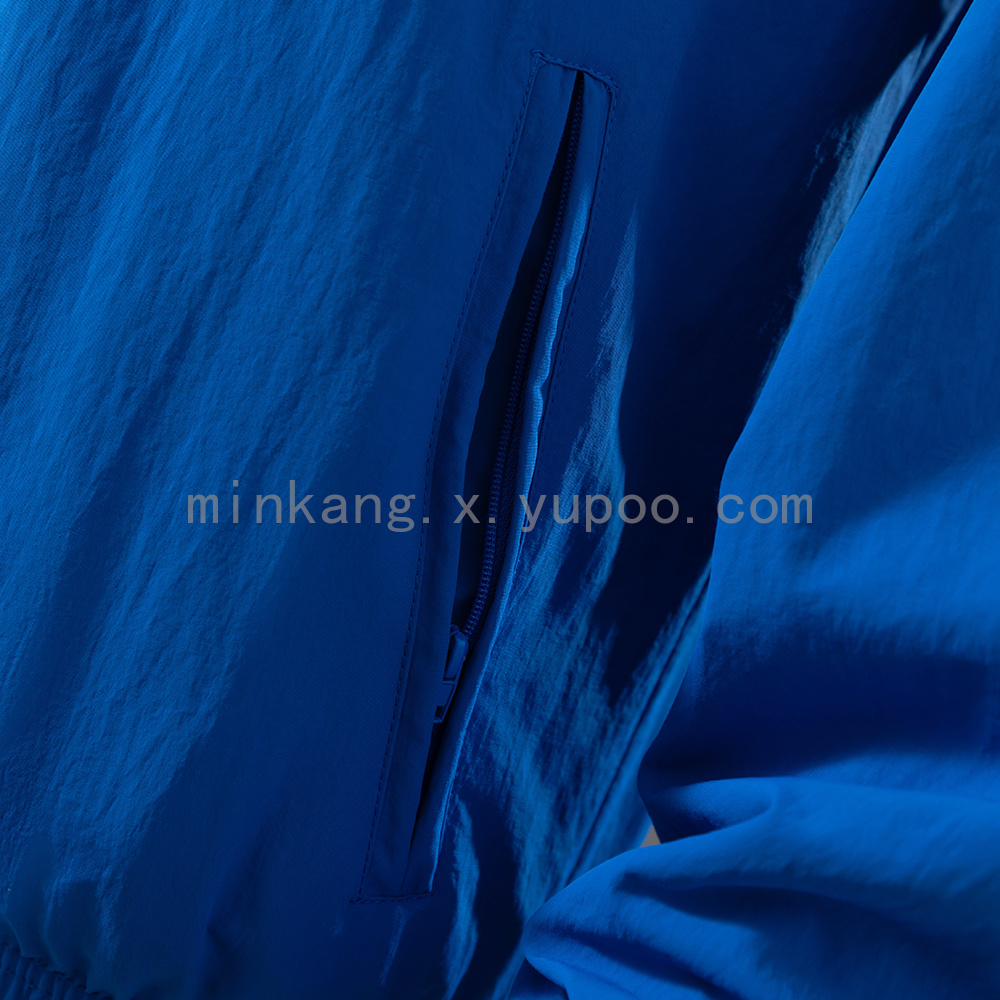 Mexico Reversible Jacket Windbreaker - White & Blue S-XXL - Image 5
