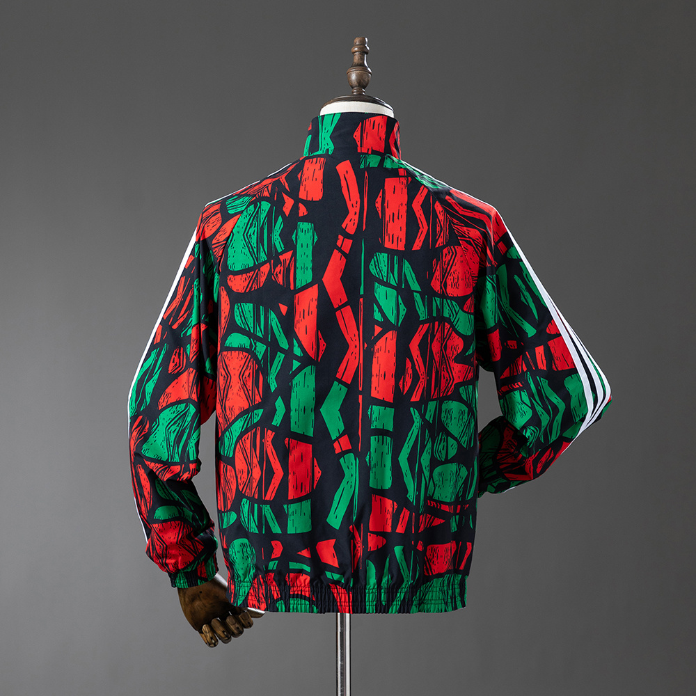 Arsenal Reversible Jacket Windbreaker - Red & Black S-XXL - Image 11