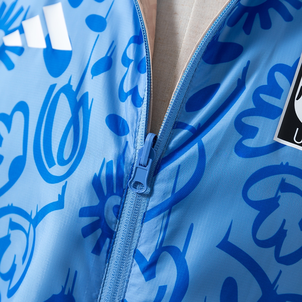 Tigres Reversible Jacket Windbreaker - Beige & Blue S-XXL - Image 7