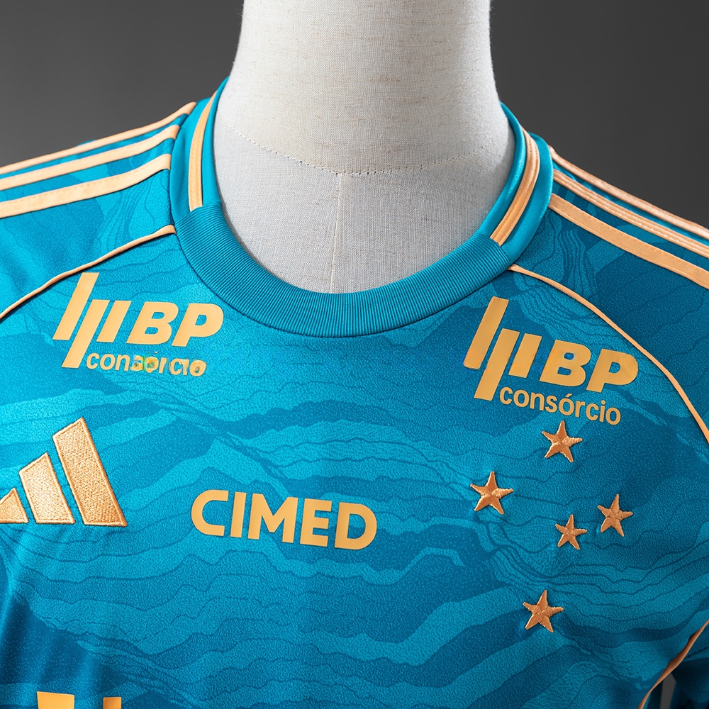 Cruzeiro 25/26 Third Away All Sponsor Jerseys S-4XL - Image 8
