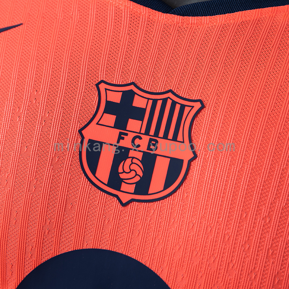 Barcelona 25/26 Third Away Long-Sleeve Player Version Jersey S-3XL - Image 7