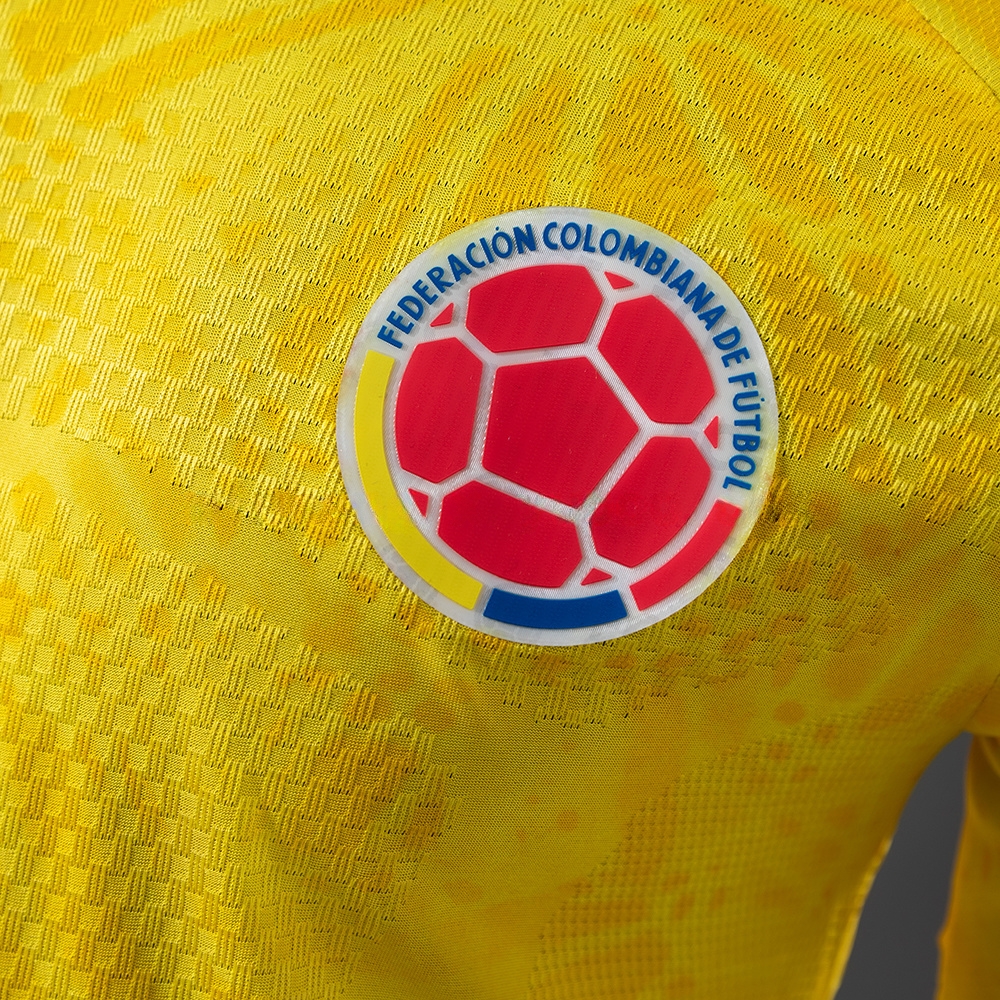 Colombia 2026 Home Long-Sleeve Player Version Jersey S-4XL - Image 7
