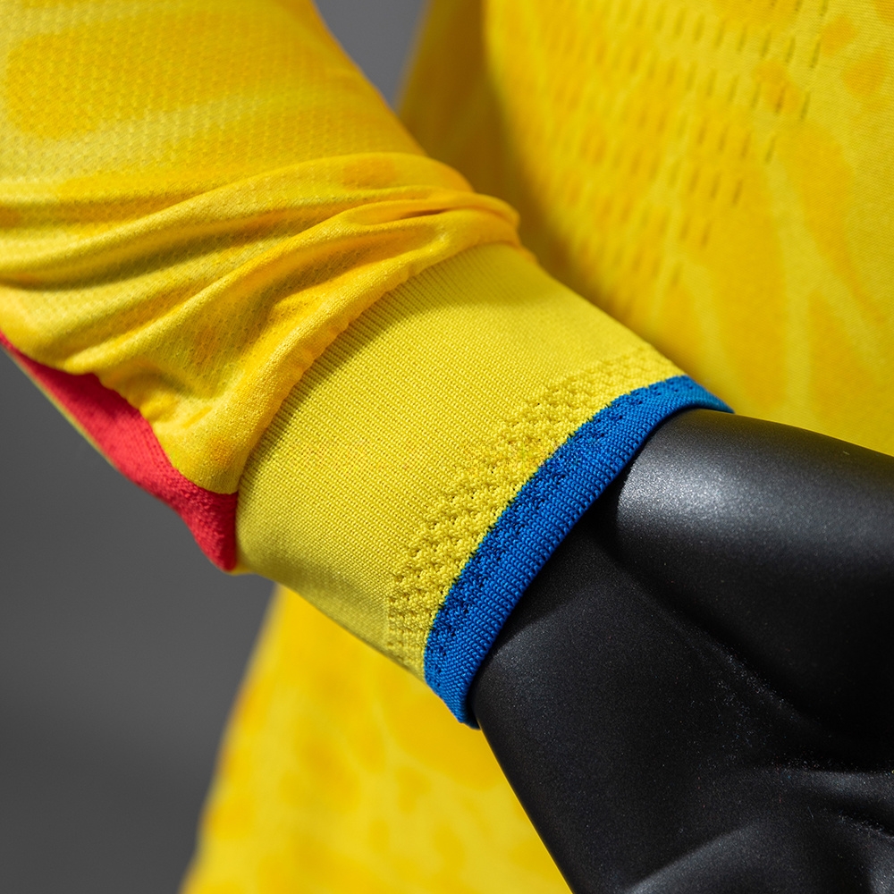 Colombia 2026 Home Long-Sleeve Player Version Jersey S-4XL - Image 3