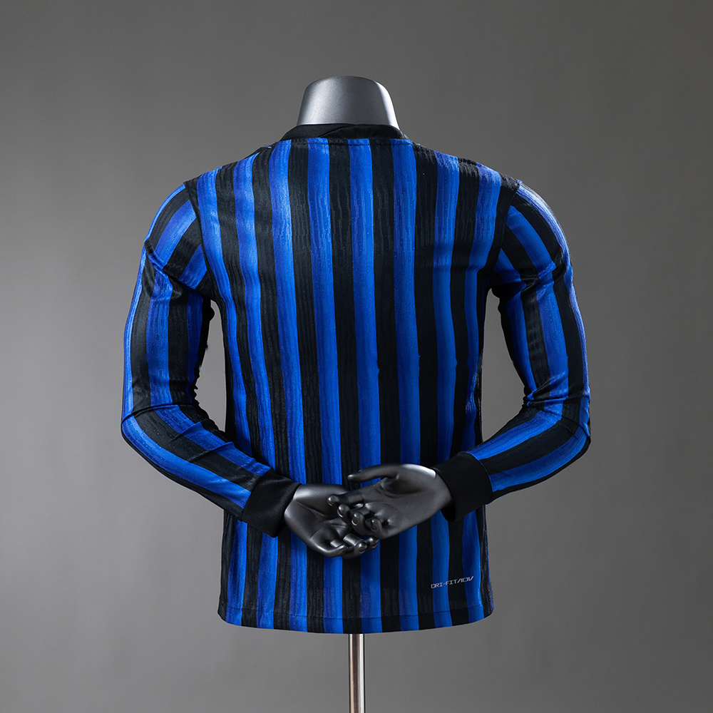 Inter Milan 25/26 Home Long-Sleeve Player Version Jersey S-3XL - Image 2