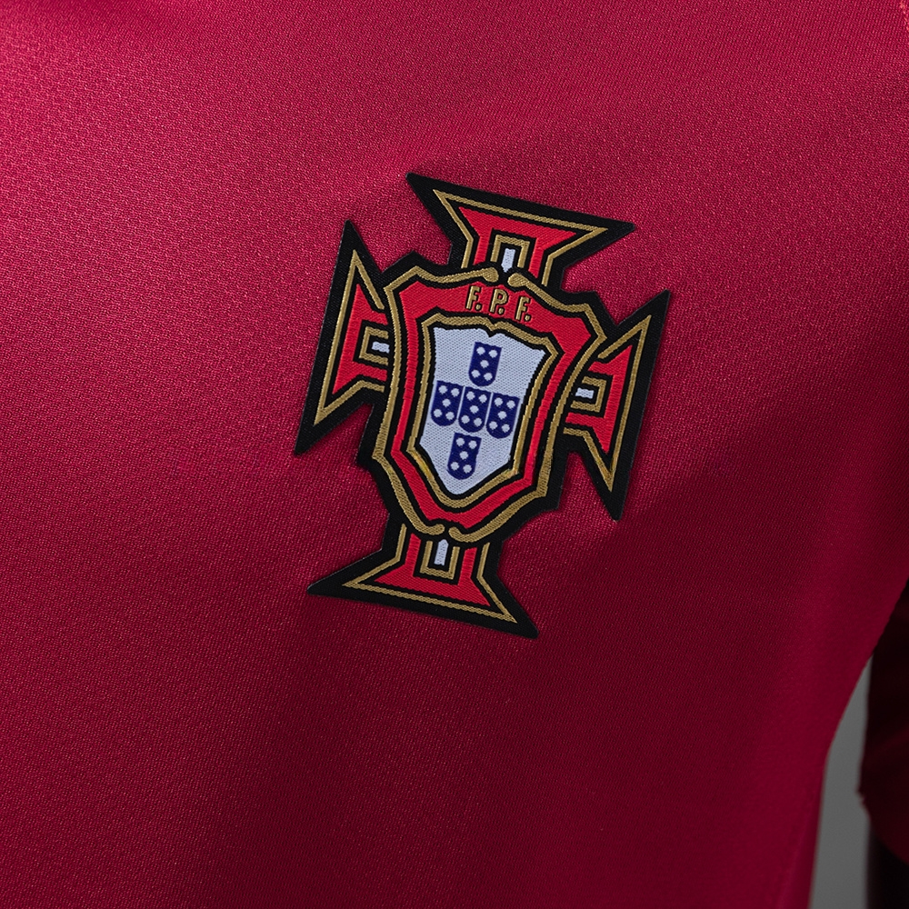 Portugal 2006 Home Retro Player version Jersey S-3XL - Image 6