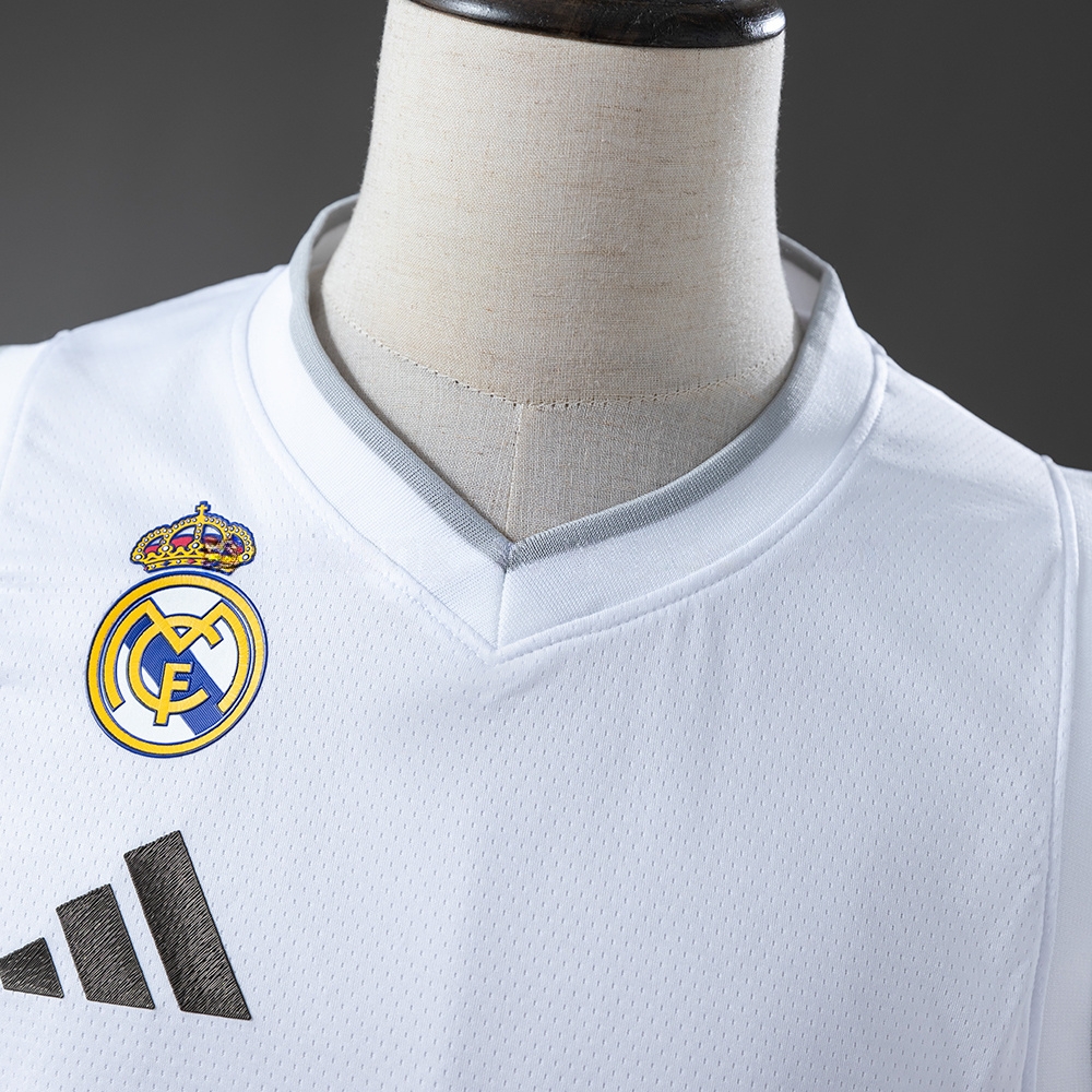 Real Madrid 25/26 Home Basketball Jersey S-XXL - Image 6