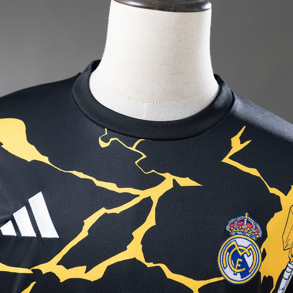 Real Madrid 25/26 Avengers - Pre-Match(Black) Jersey S-4XL - Image 7