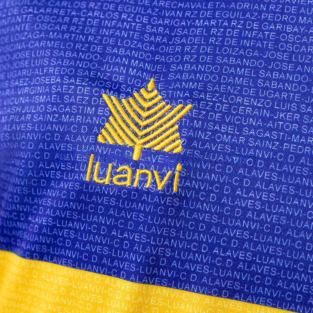 Deportivo Alavés 00/01 Home (UEFA Champions League Final Edition) Retro Jersey S-XXL - Image 5