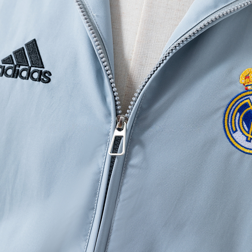 Real Madrid 04/05 Windbreaker - BlackGrey S-XXL - Image 6
