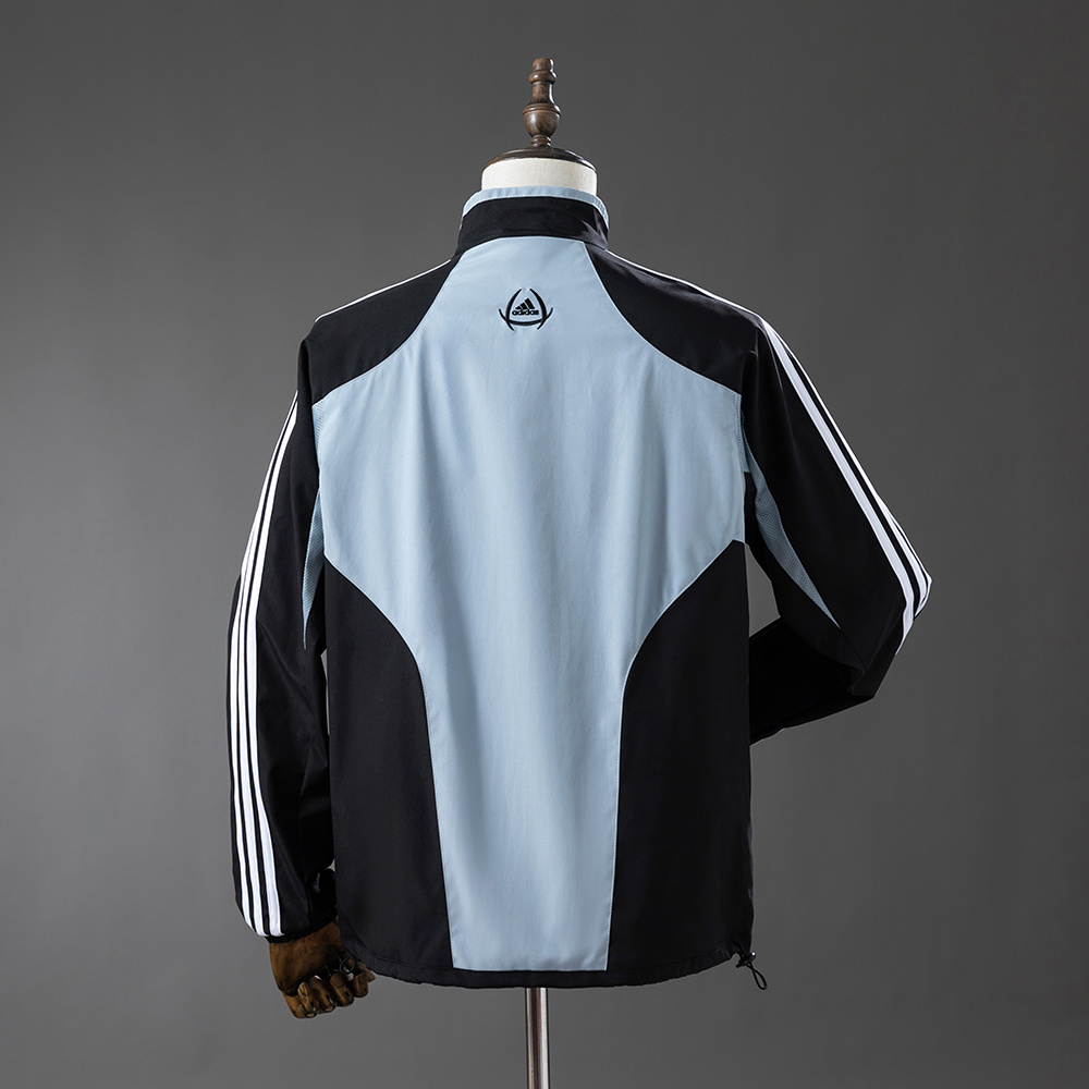Real Madrid 04/05 Windbreaker - BlackGrey S-XXL - Image 2
