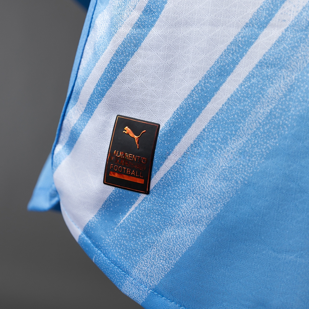 Manchester City 25/26 Home Long-Sleeve Player Version Jerseys S-3XL - Image 4