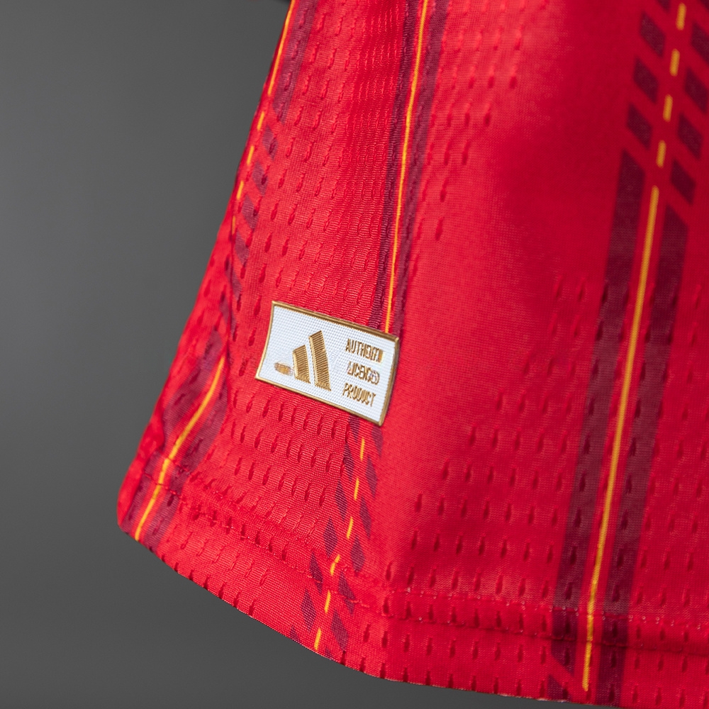 Spain 2026 Home Long-Sleeve Player Version Jerseys S-4XL - Image 7