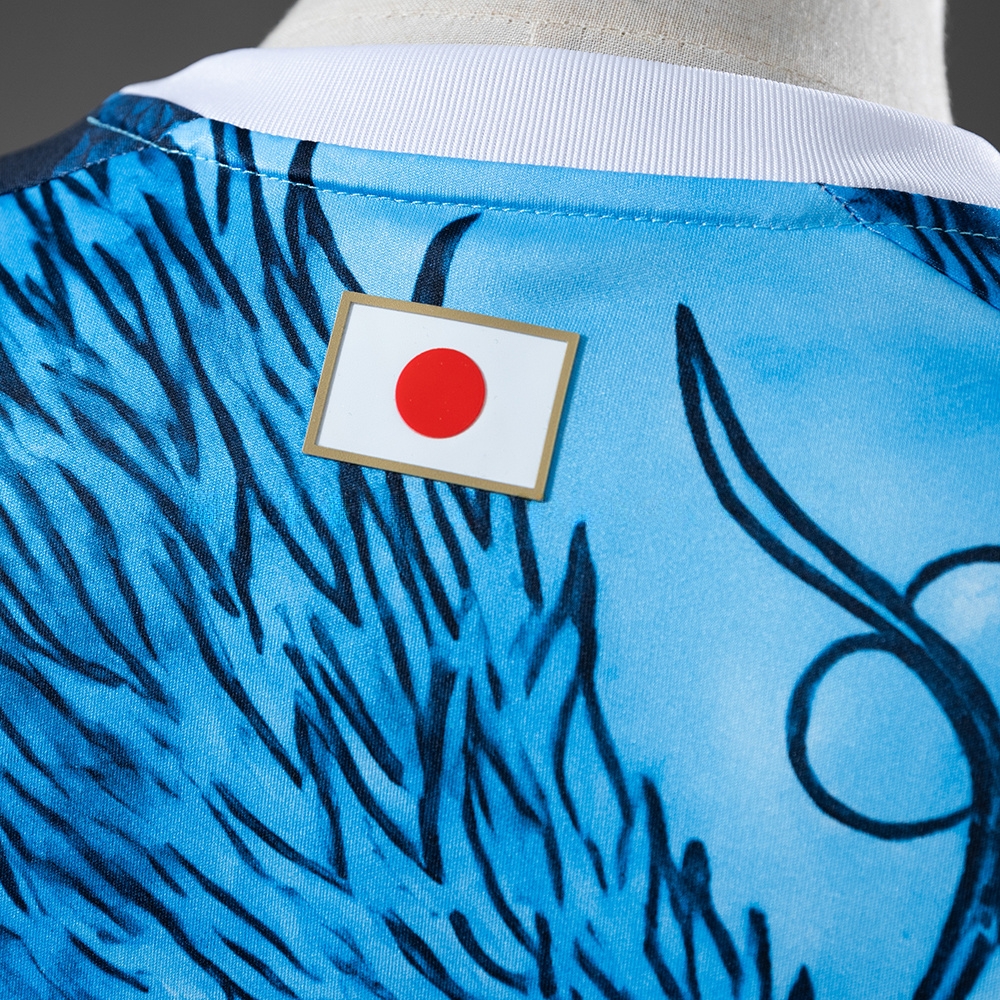 Japan 25/26 Samurai and Blue Dragon Pattern Jersey S-XXL - Image 3