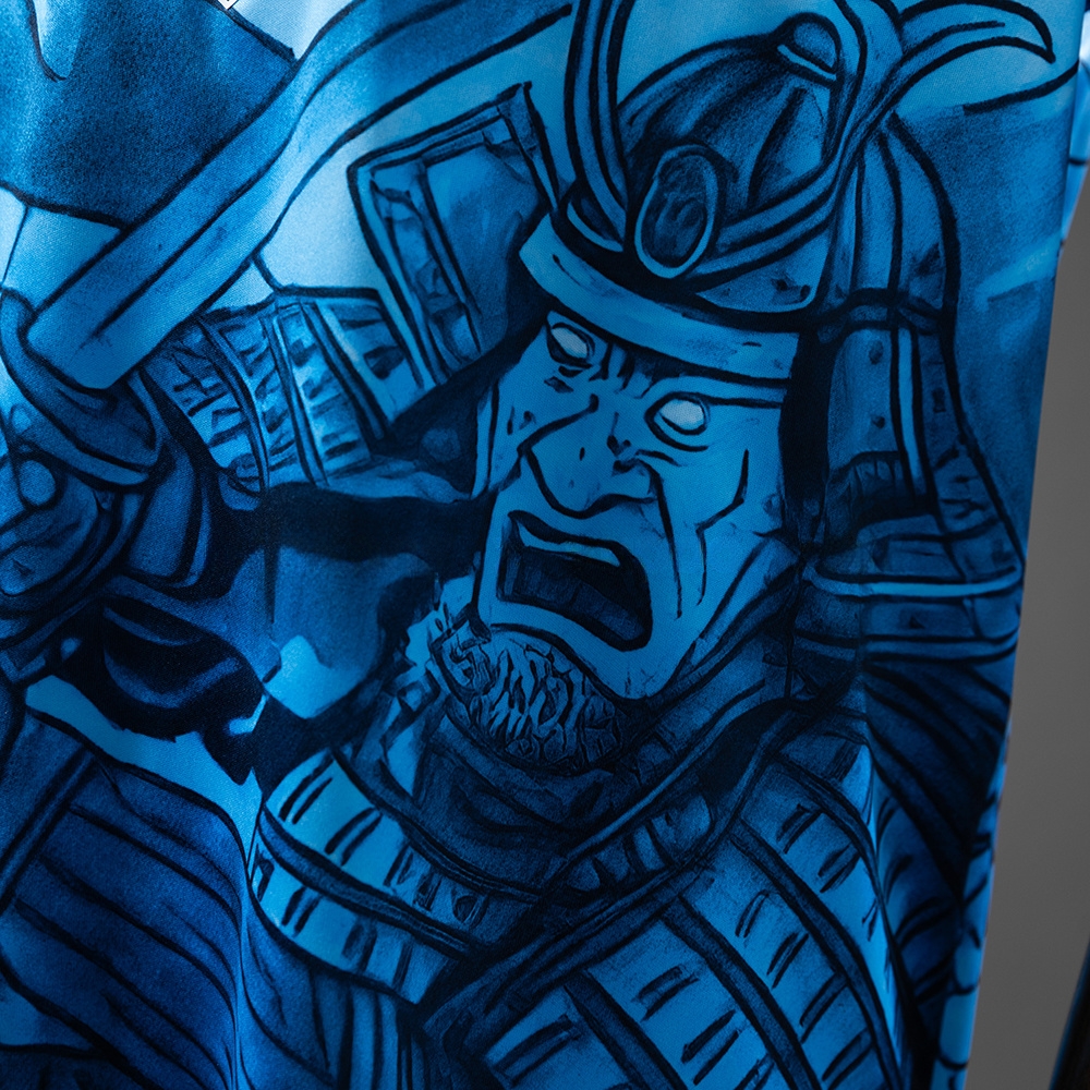 Japan 25/26 Samurai and Blue Dragon Pattern Jersey S-XXL - Image 6