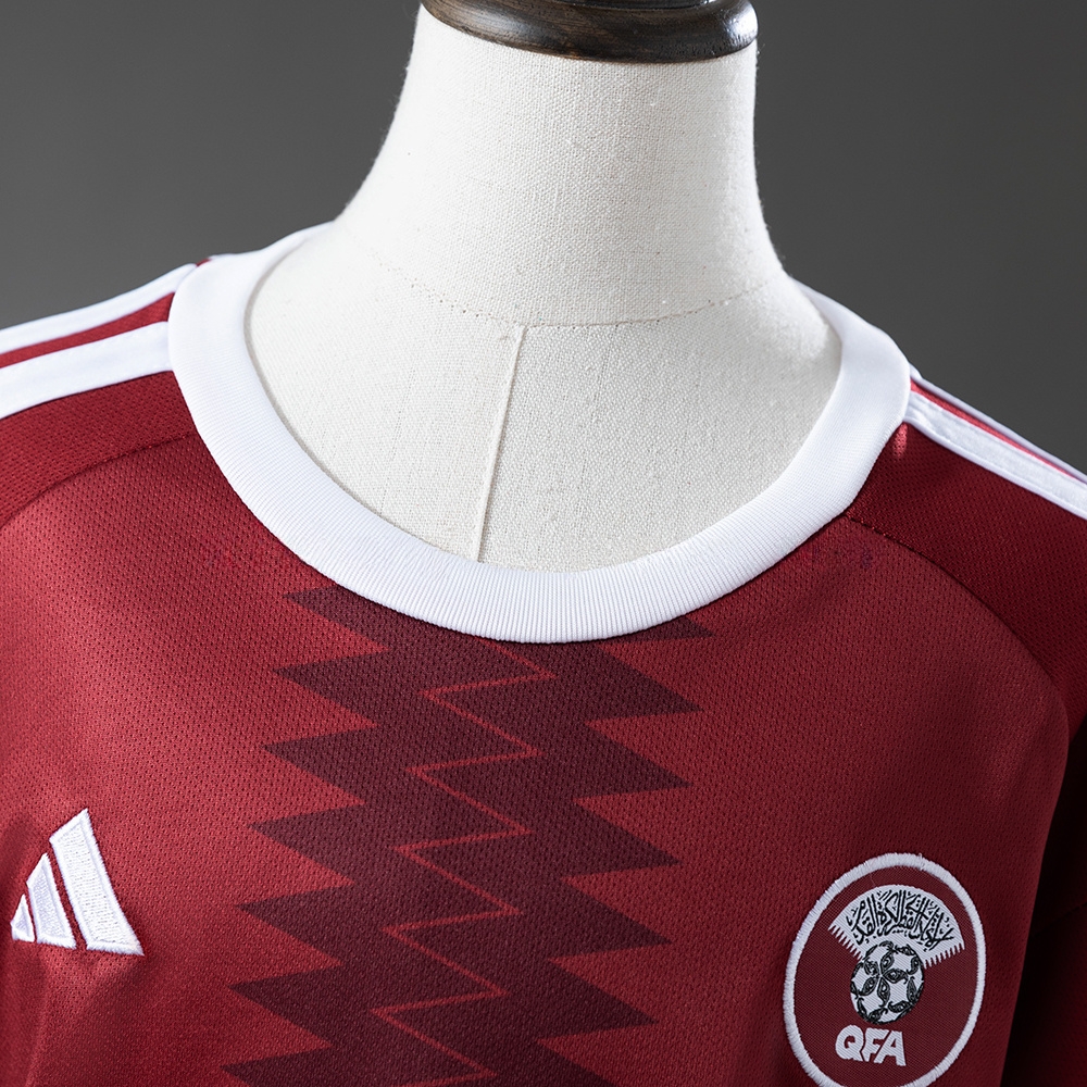 Qatar 2026 Home Kids kit Jersey SIZE 16-28 - Image 8