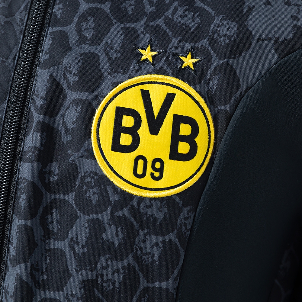 Borussia Dortmund Reversible Jacket Windbreaker- Black S-XXL - Image 11