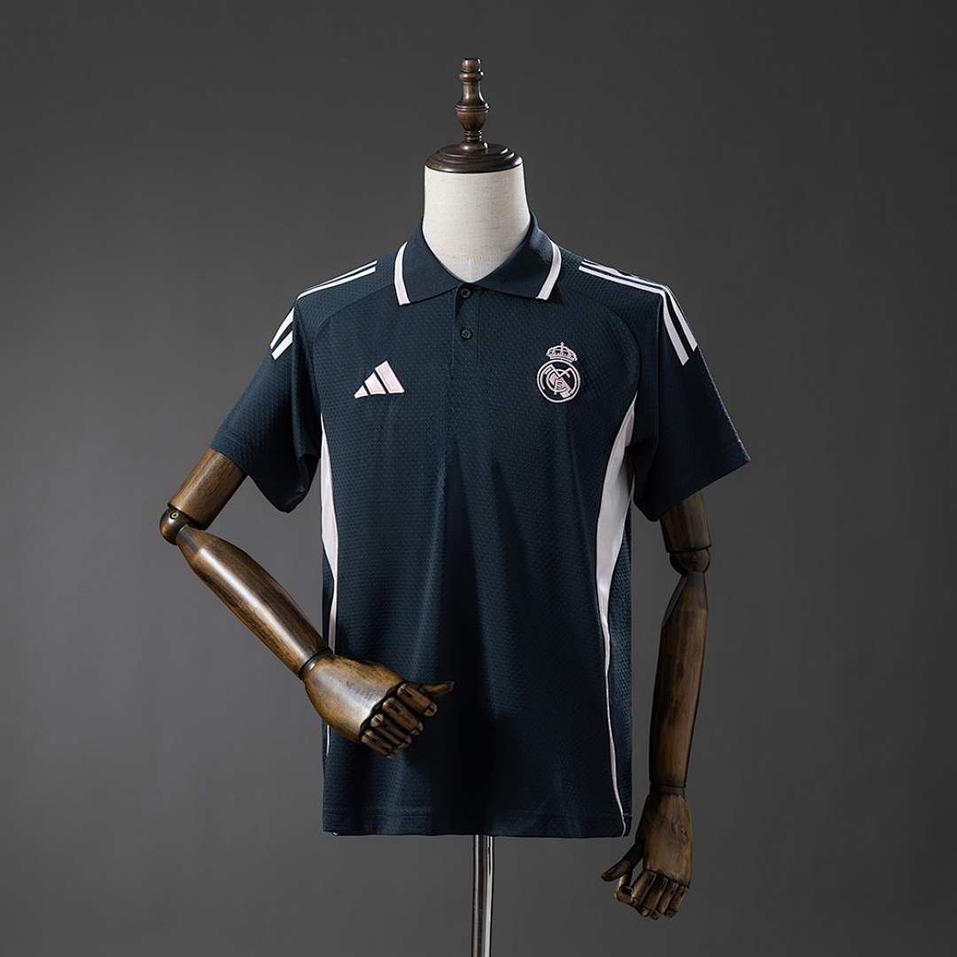 Real Madrid 25/26 POLO - Black & Pink S-XXL