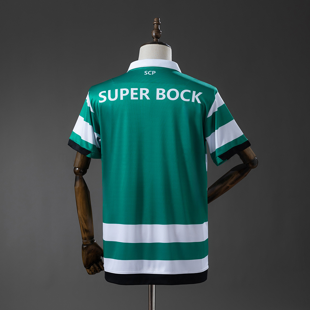 Sporting Lisbon 18/19 Home Retro Jersey S-XXL - Image 2