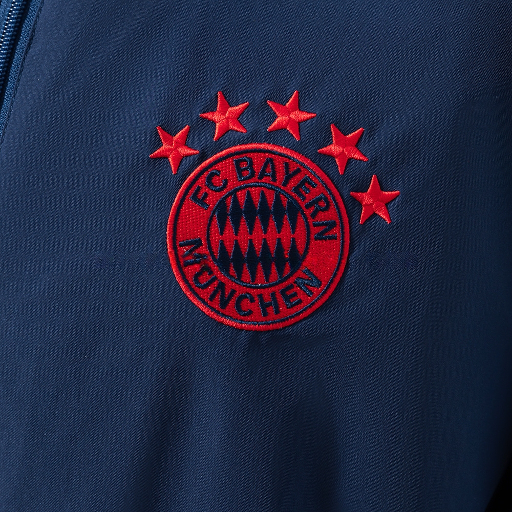 Bayern Munich 25/26 Reversible Jacket Windbreaker - Navy Blue S-3XL - Image 10