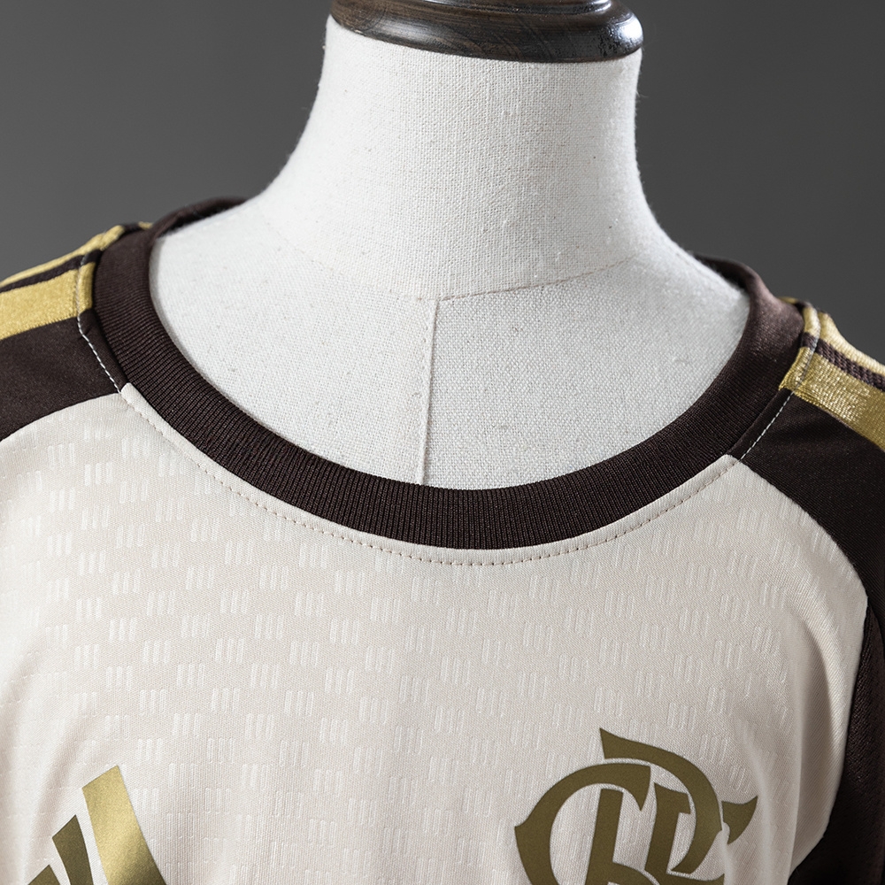 Flamengo 26/27 Kids Kit Training - Brown Size 16-28 - Image 9