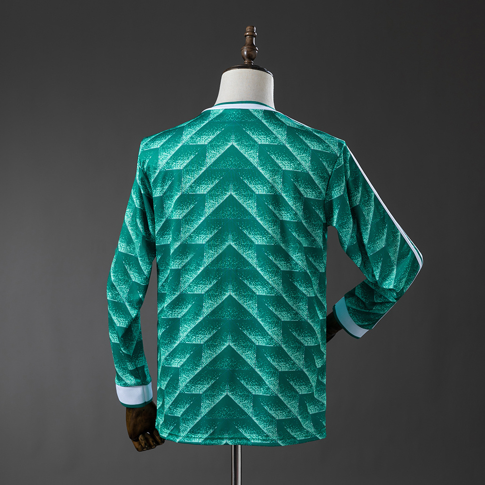 German 90/91 Away Long-Sleeve Retro Jersey S-XXL - Image 2