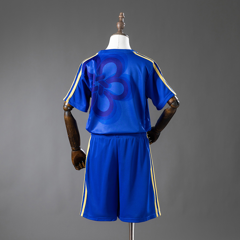 Real Madrid 25/26 Cultural Story - Blue Kids Kit Jersey SIZE 16-28 - Image 2