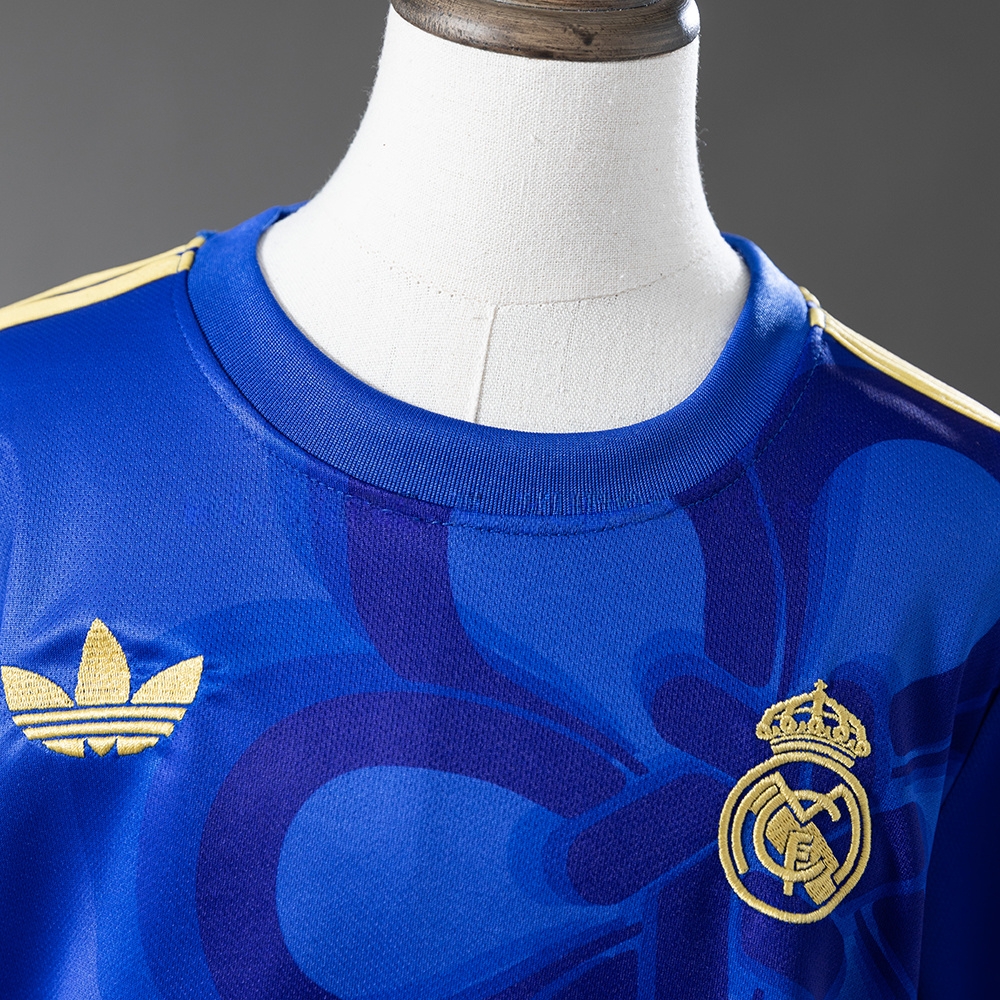 Real Madrid 25/26 Cultural Story - Blue Kids Kit Jersey SIZE 16-28 - Image 8