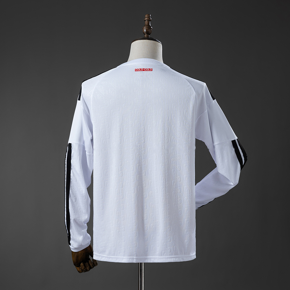 Colo Colo 26/27 Home Long-Sleeve Jersey S-4XL - Image 2