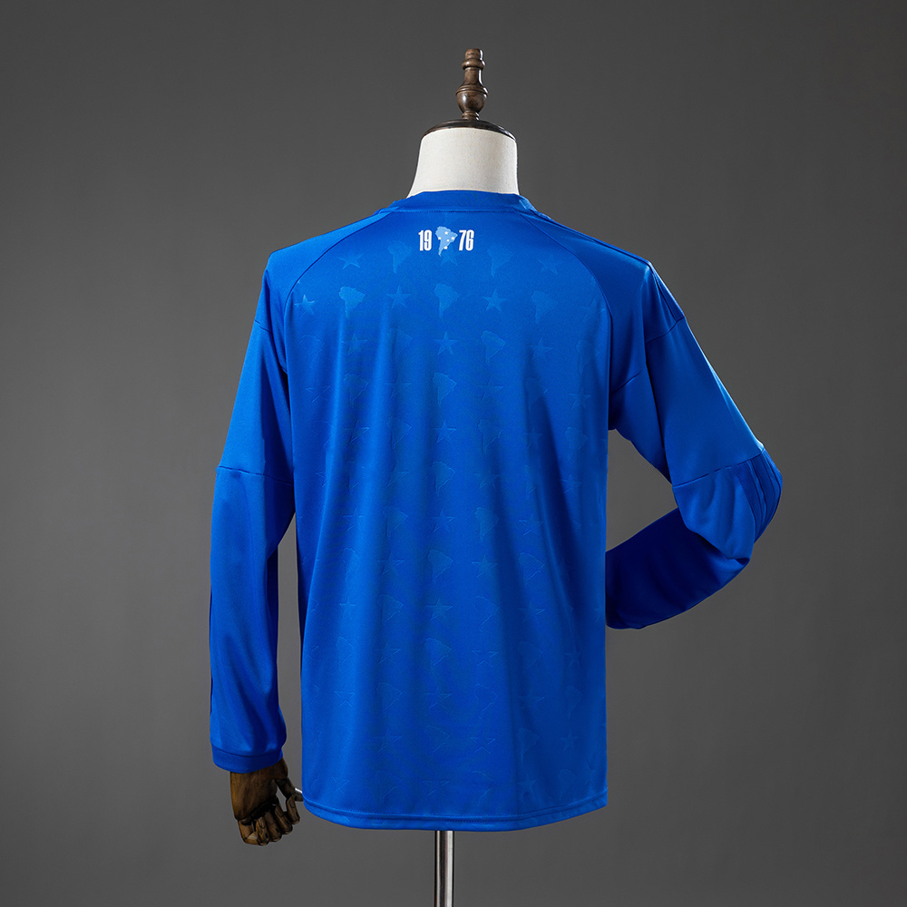 Cruzeiro 26/27 Home Long Sleeve Jersey S-4XL - Image 2