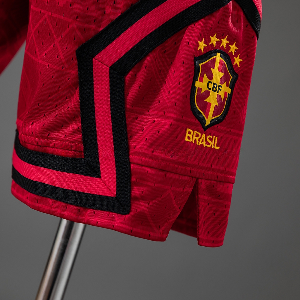 Brazil 2026 Basketball Shorts Red S-4XL - Image 6