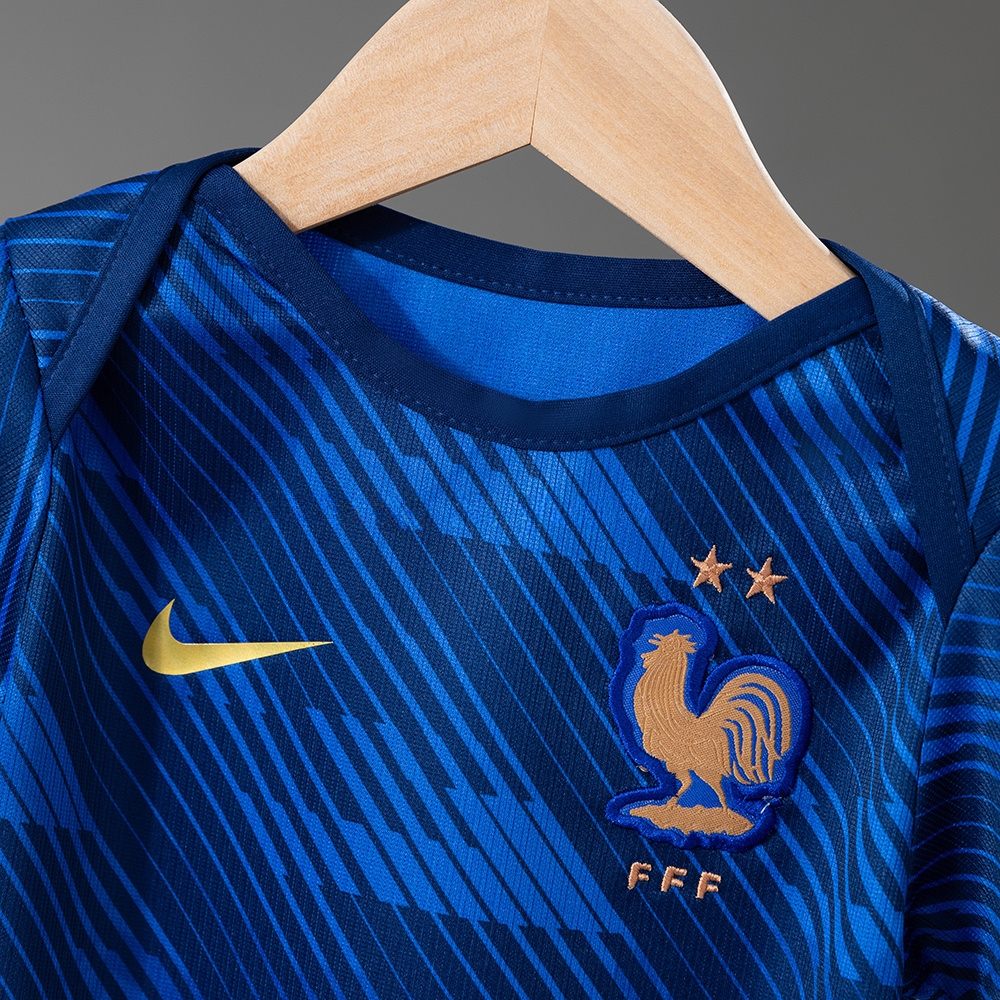 France 26/27 Baby Home Jersey Size 9/12 - Image 8