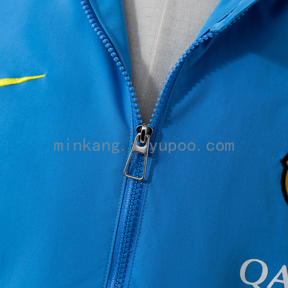 Barcelona 15/16 Windbreaker - Blue S-XXL - Image 7