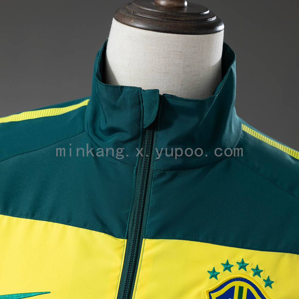 Brazil 2010 Windbreaker - Green S-XXL - Image 9
