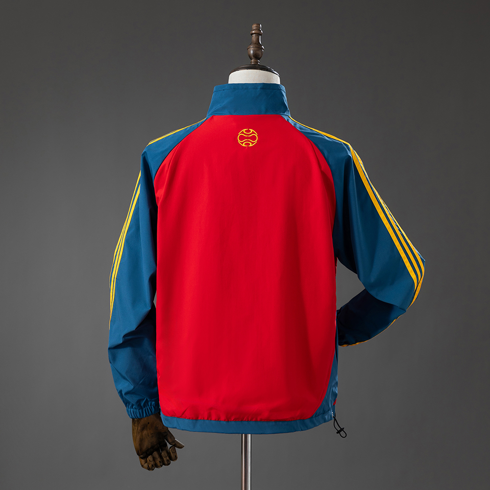 Spain 06/07 Windbreaker - Red S-XXL - Image 2