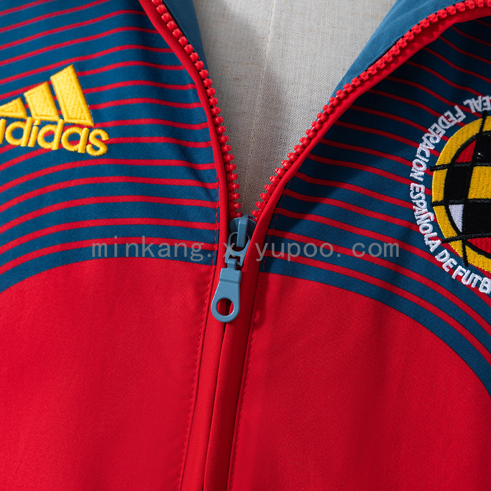 Spain 06/07 Windbreaker - Red S-XXL - Image 7