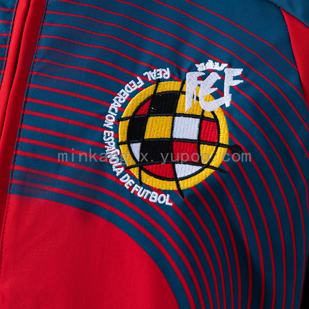 Spain 06/07 Windbreaker - Red S-XXL - Image 9