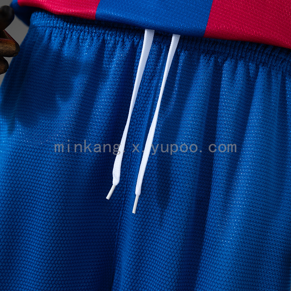 Barcelona 07/08 Home Retro Kids Kit Jersey Size 16-28 - Image 4