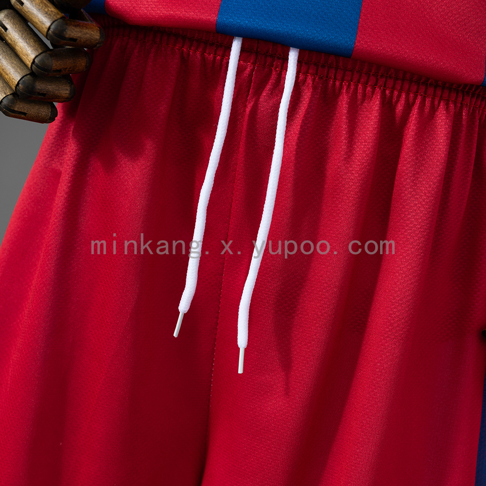 Barcelona 10/11 Home Retro Kids Kit Jersey Size 16-28 - Image 4