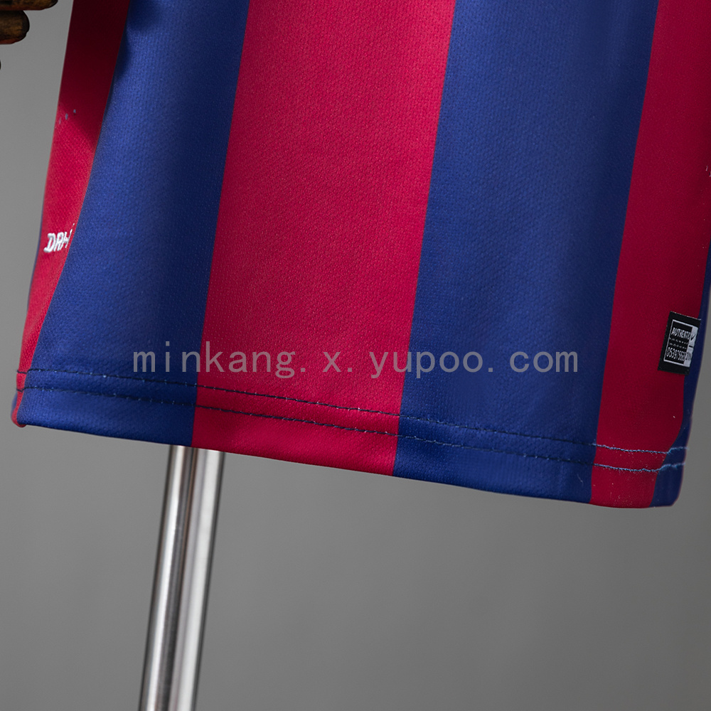 Barcelona 14/15 Home Retro Long-Sleeve Kids Kit Jersey Size 16-28 - Image 13