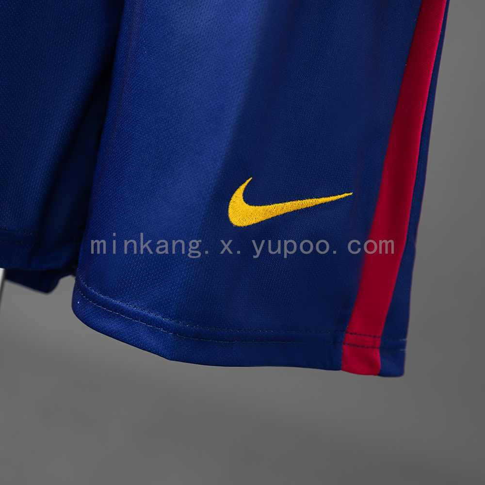 Barcelona 14/15 Home Retro Long-Sleeve Kids Kit Jersey Size 16-28 - Image 4