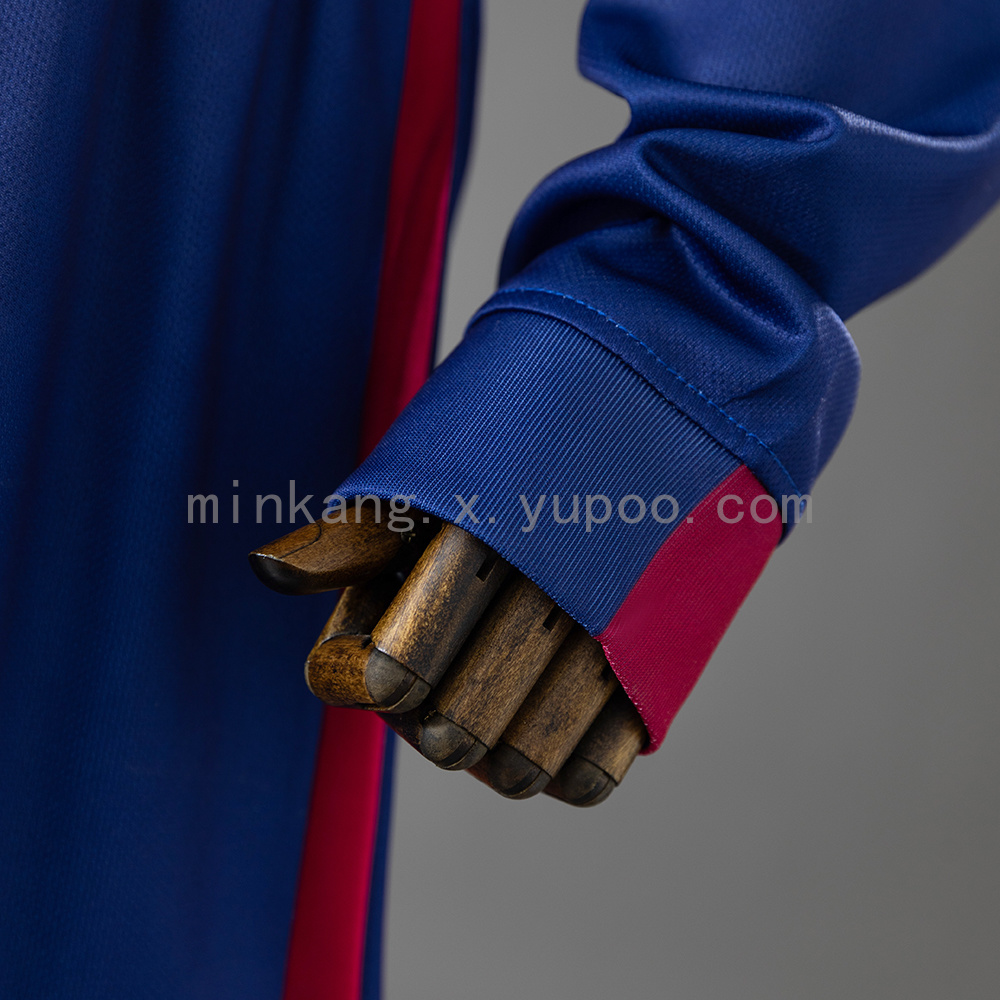 Barcelona 14/15 Home Retro Long-Sleeve Kids Kit Jersey Size 16-28 - Image 5