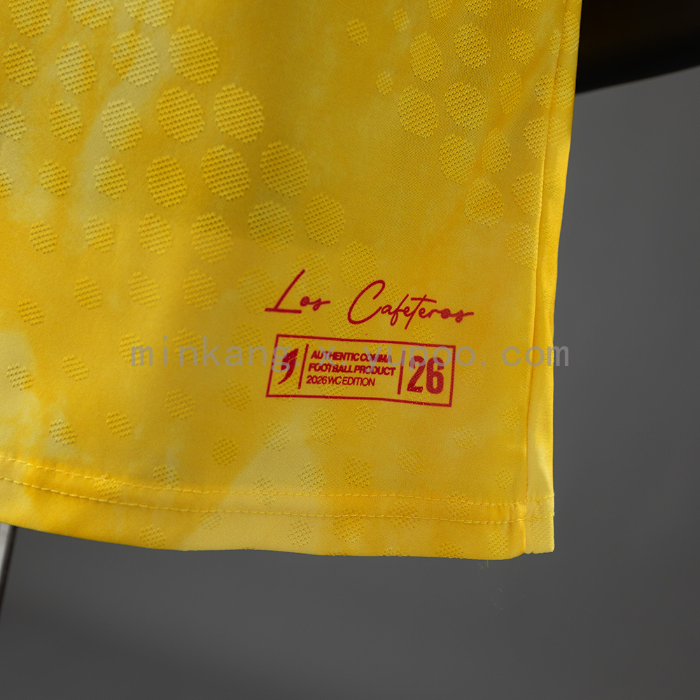 Colombia 2026 World Cup Special Edition Player Version Jersey S-XXL - Image 4