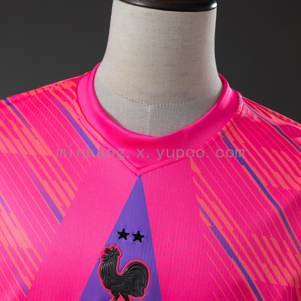 France 2026 GK - Pink Jersey Sizes S-4XL - Image 6