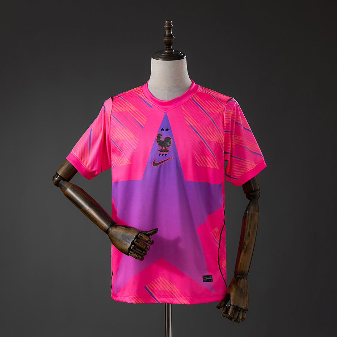France 2026 GK - Pink Jersey Sizes S-4XL