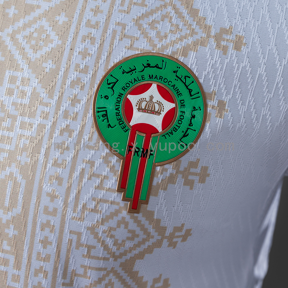 Morocco 2026 Away Player Version Jersey S-XXL - Image 8