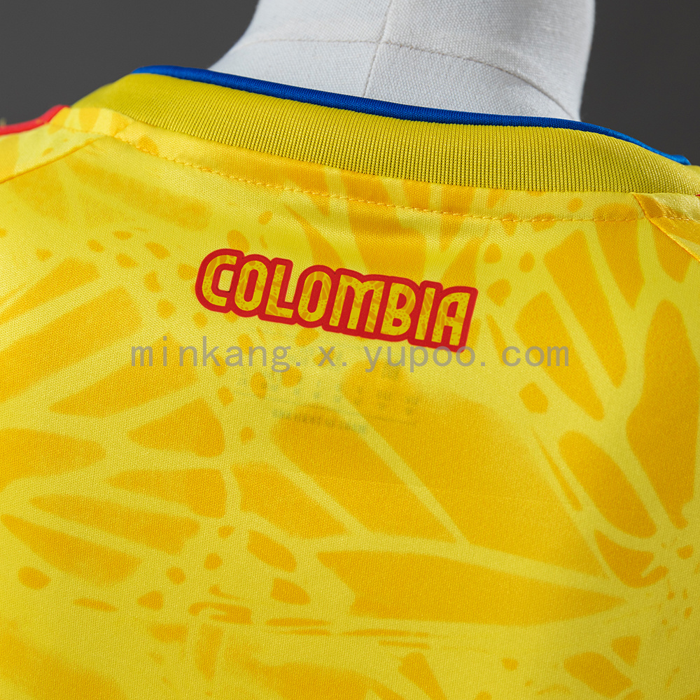 Colombia 2026 Home Women's Crop Top Style S-XXL - Image 3
