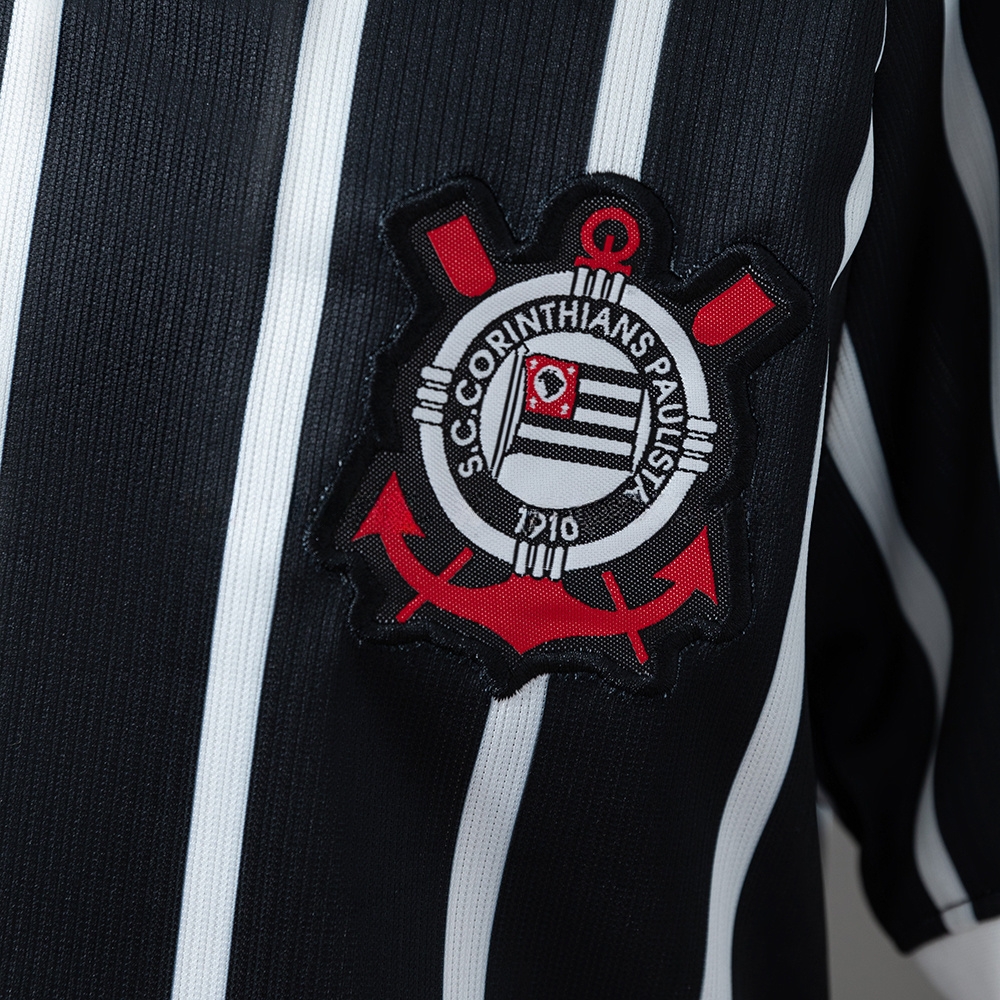 Corinthians 26/27 Away Kids Kit Jersey Size 16-28 - Image 7