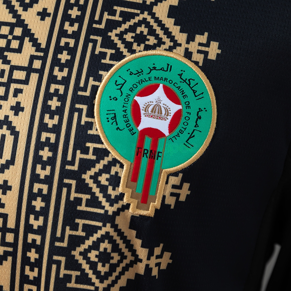 Morocco 2026 Special Edition Black Jersey S-4XL - Image 6