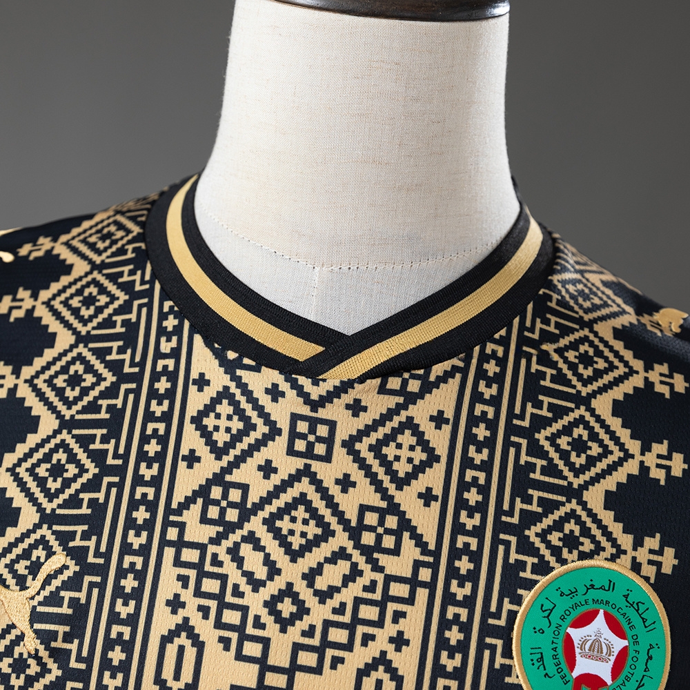 Morocco 2026 Special Edition Black Jersey S-4XL - Image 7